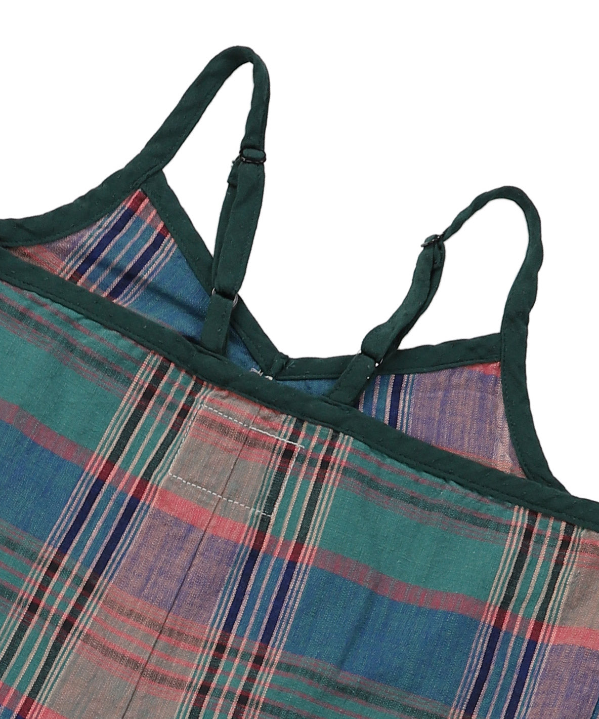 Slub Checked Salopette