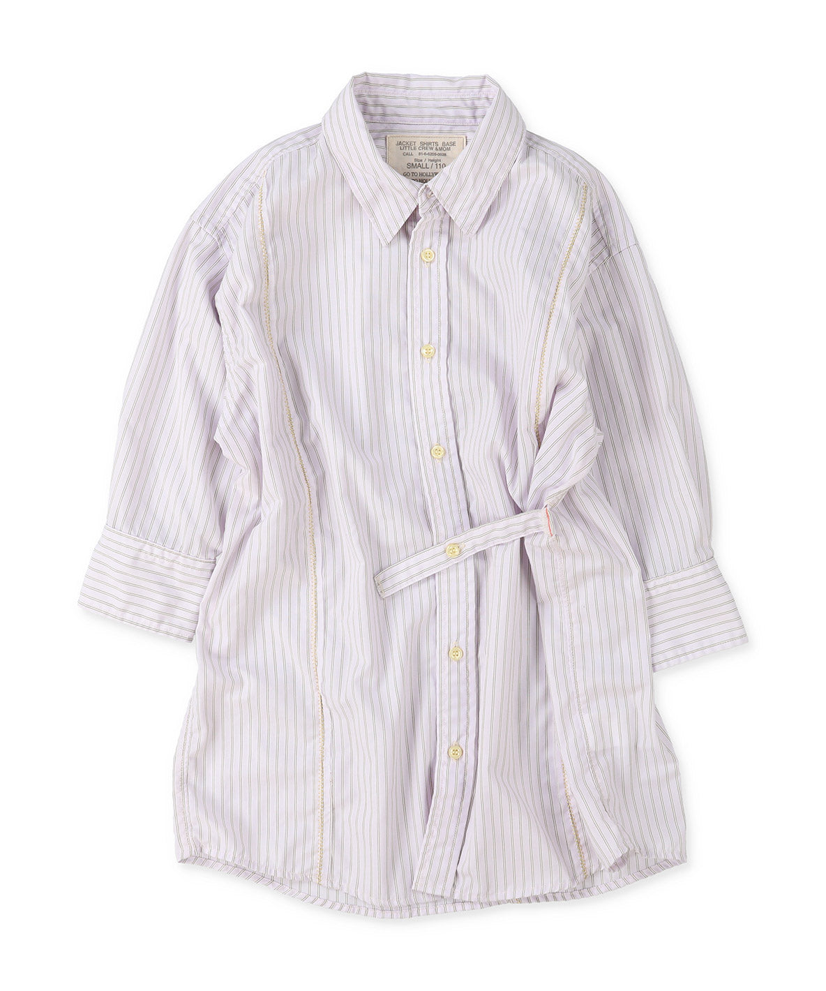 Broadcloth Striped Shirt(LADIES)
