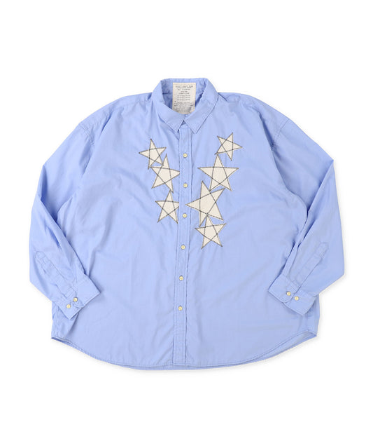 Broadcloth Star Shirt(MENS)