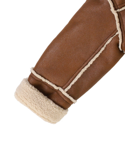 Fake Mouton Coat