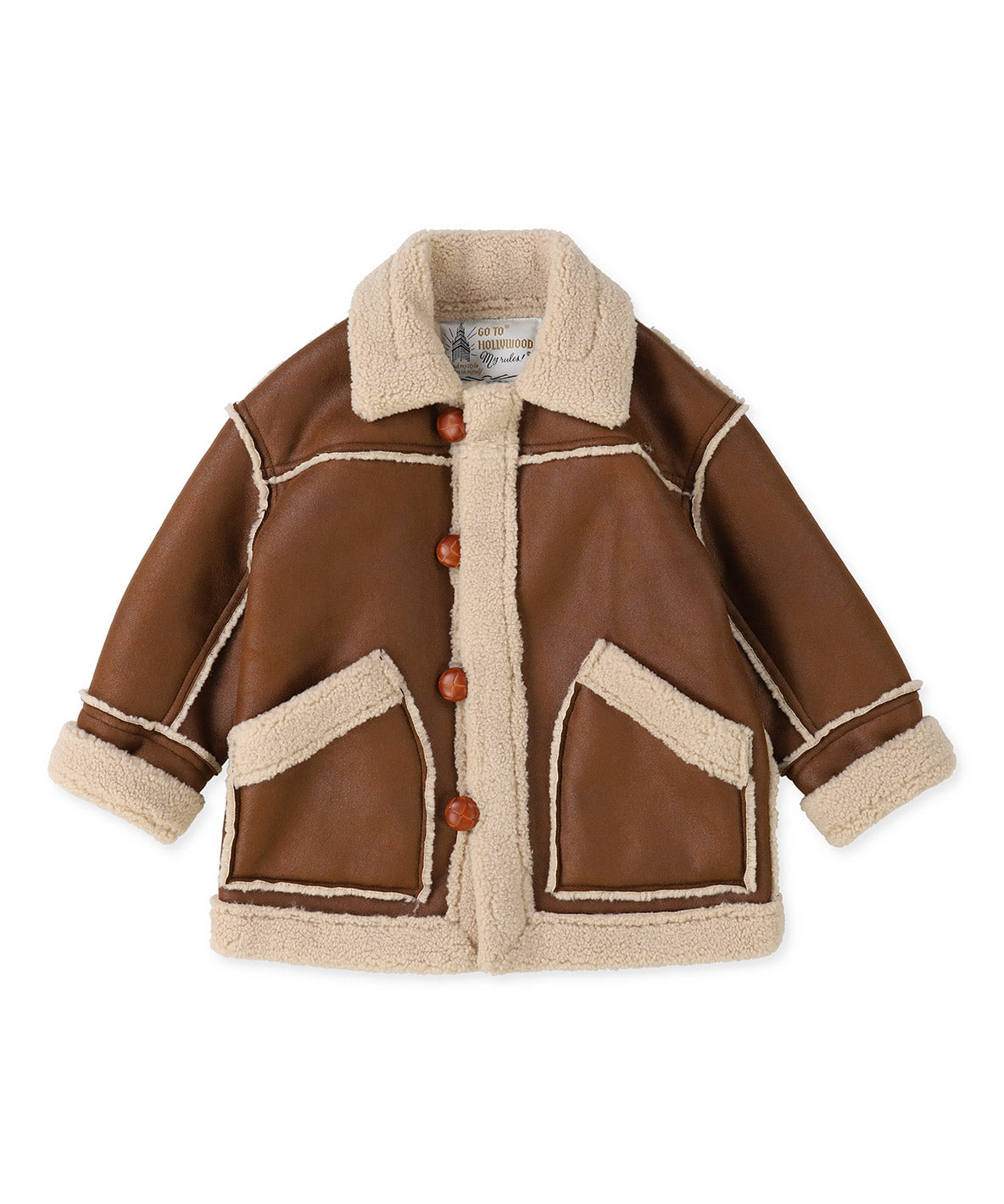 Fake Mouton Coat