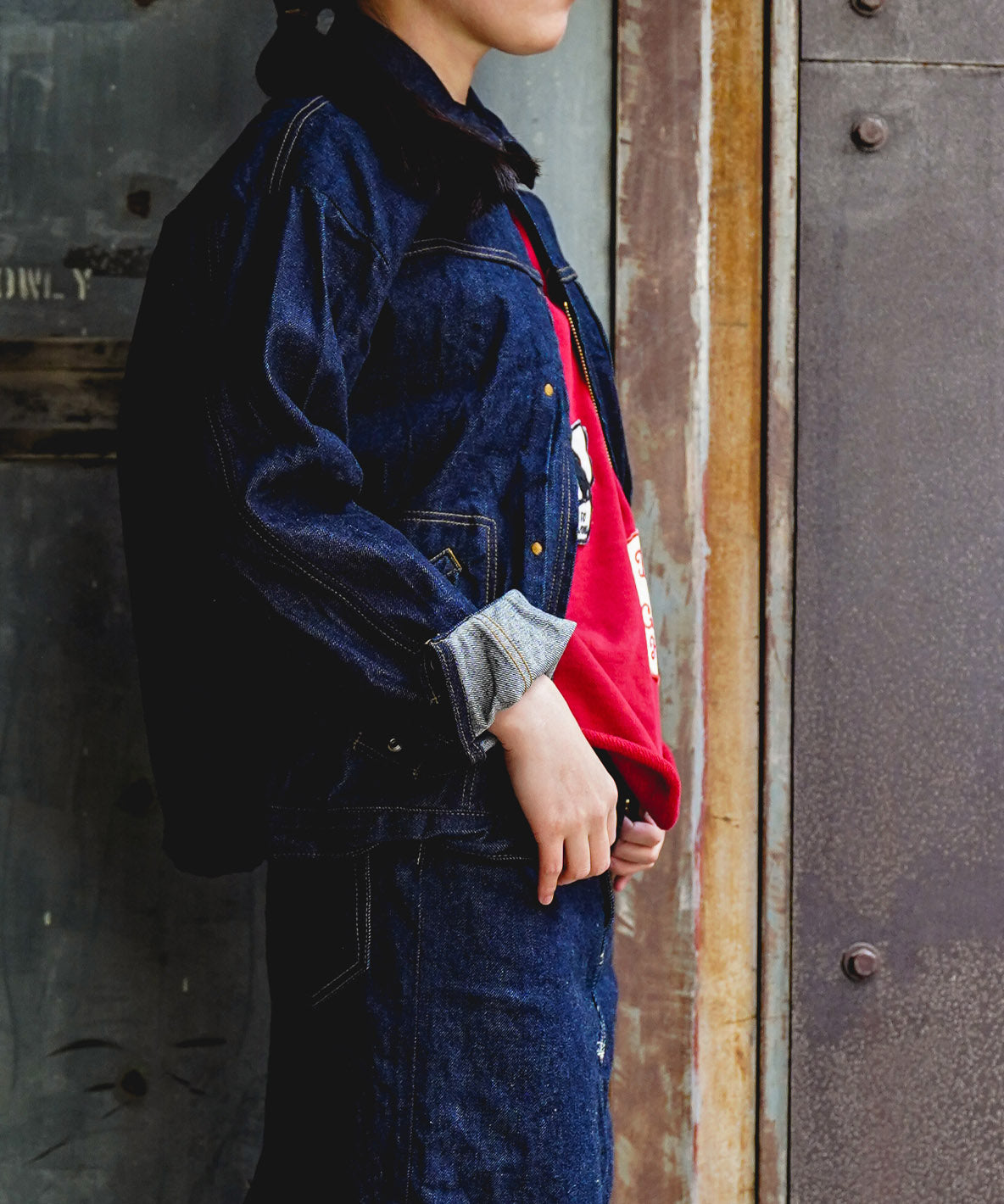 Denim Rodeo Jacket(LADIES)