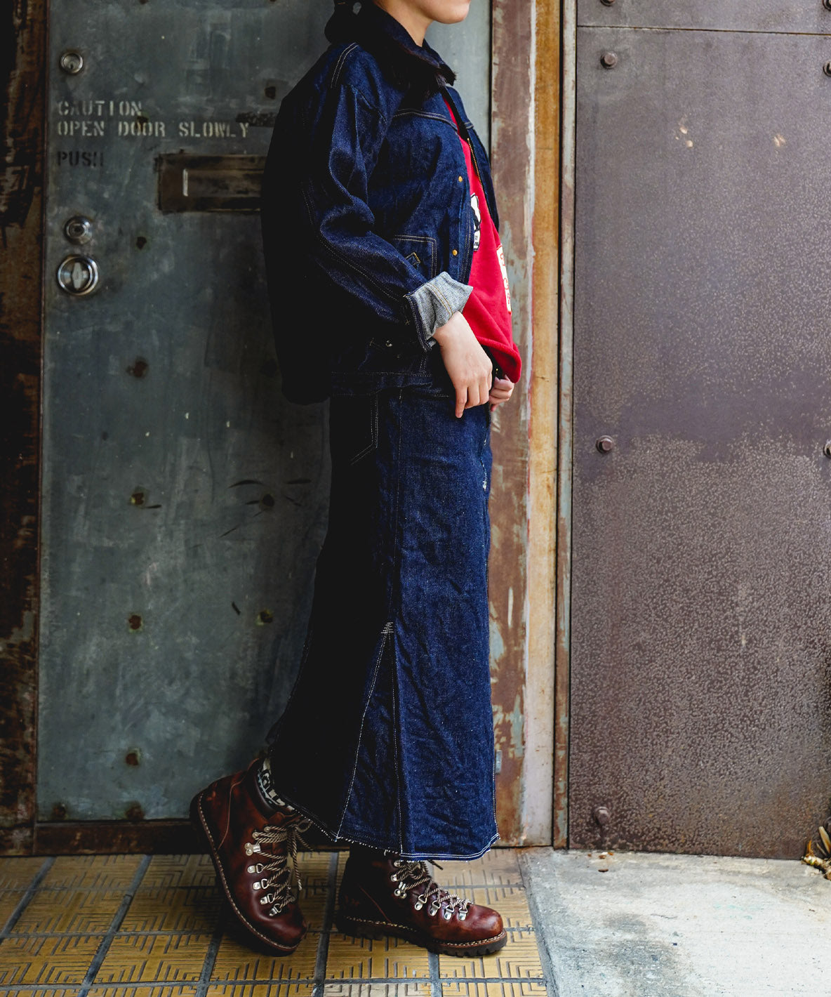 Denim Rodeo Jacket(LADIES)