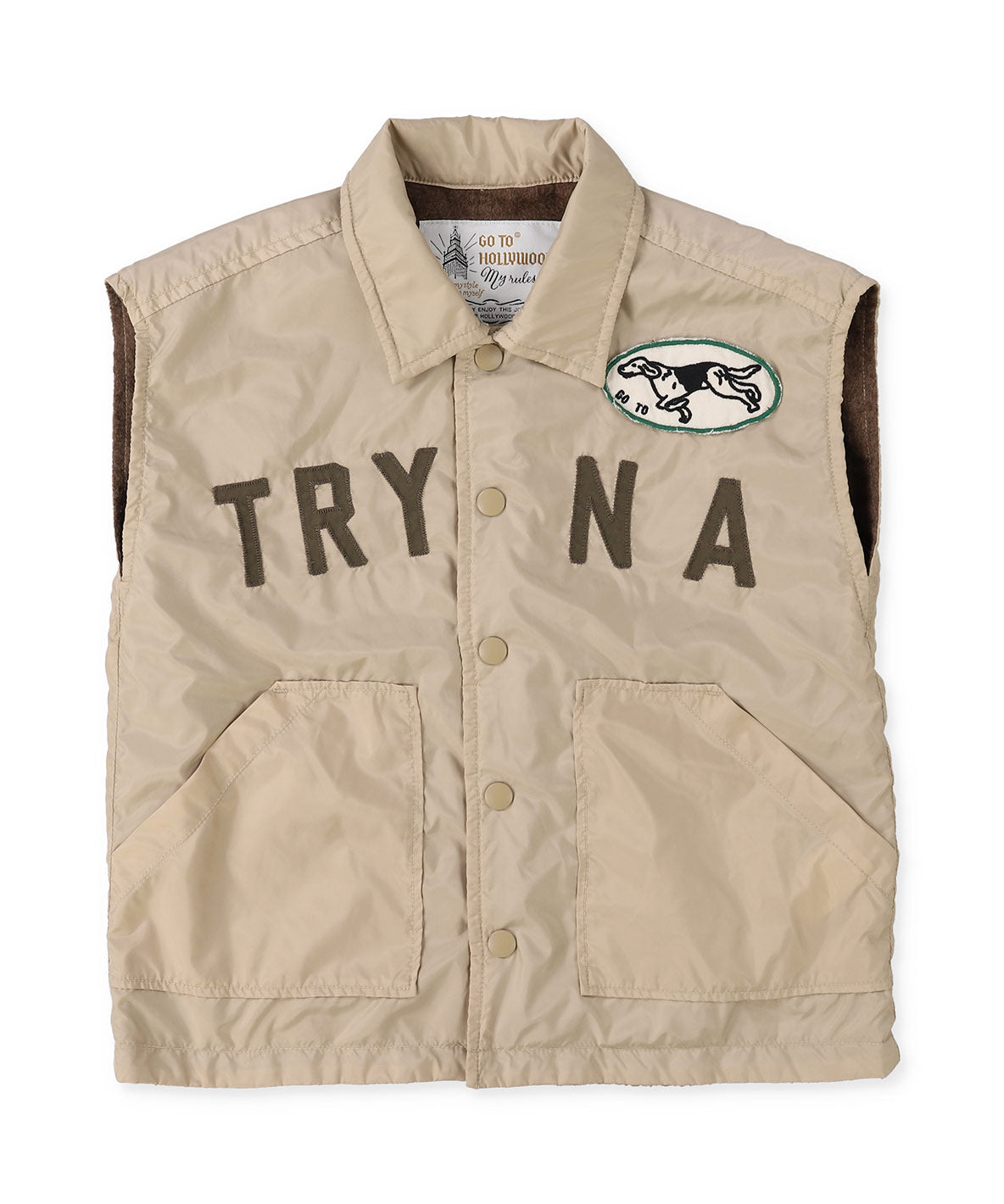 Taffeta Coach Vest