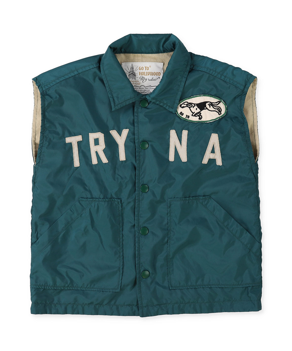 Taffeta Coach Vest