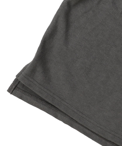 Tuck Denim-sleeve Tee