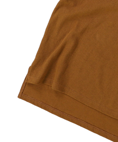 Tuck Denim-sleeve Tee(LADIES)