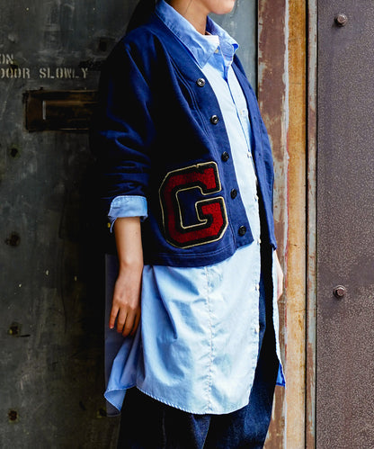 Letter Sweat Cardigan(LADIES)