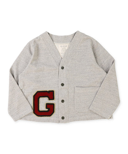 Letter Sweat Cardigan(LADIES)