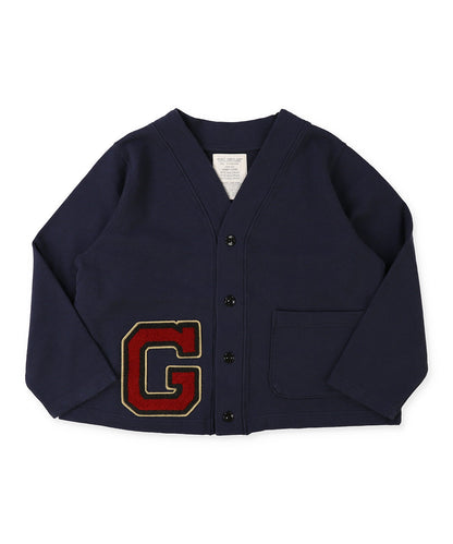 Letter Sweat Cardigan(LADIES)