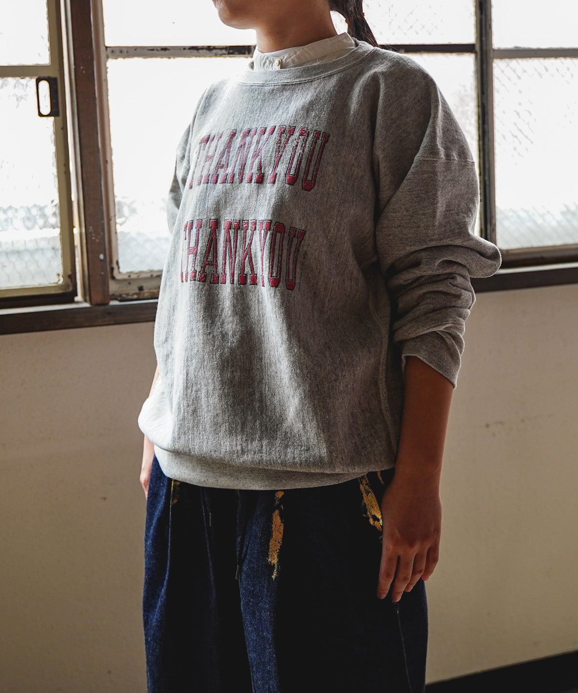 THANK YOU Sweatshirt(LADIES)