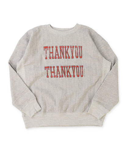THANK YOU Sweatshirt(LADIES)