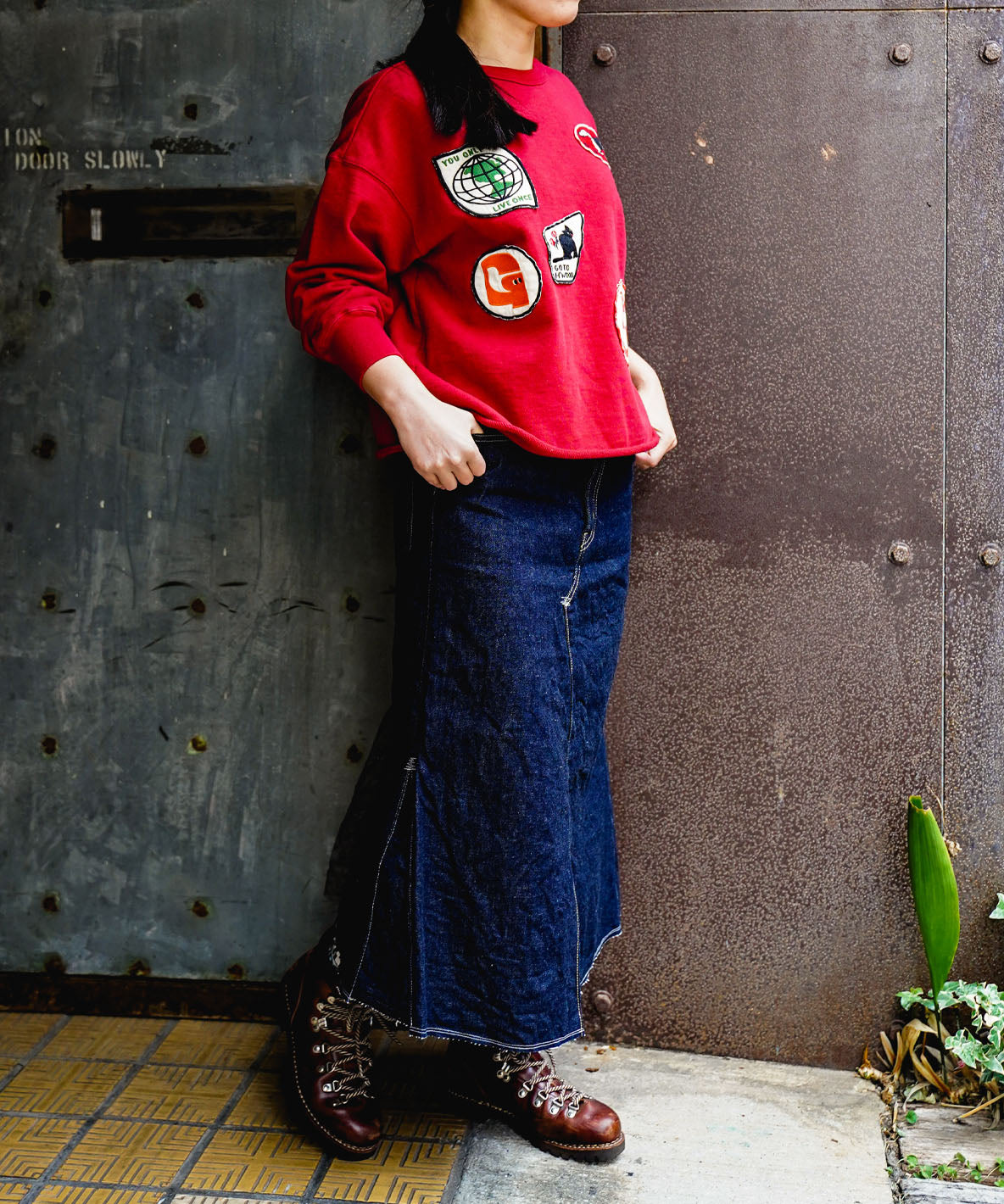 PEACE Sweatshirt(LADIES)