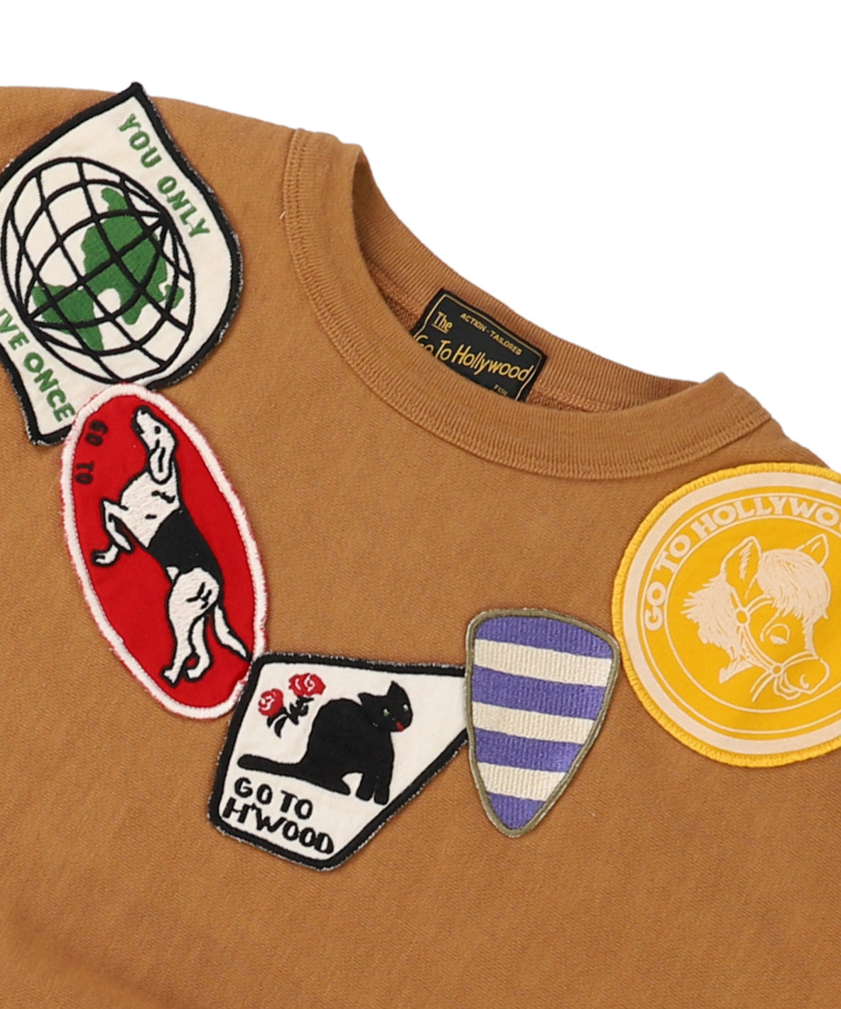 Patch Sweatshirt(LADIES)