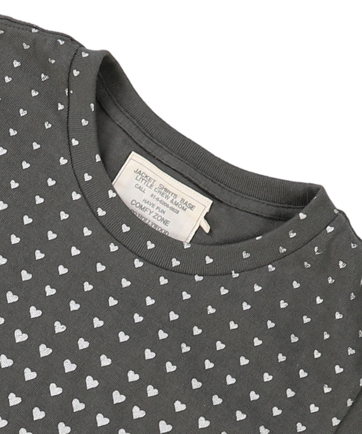 Glitter Heart Tee(LADIES)