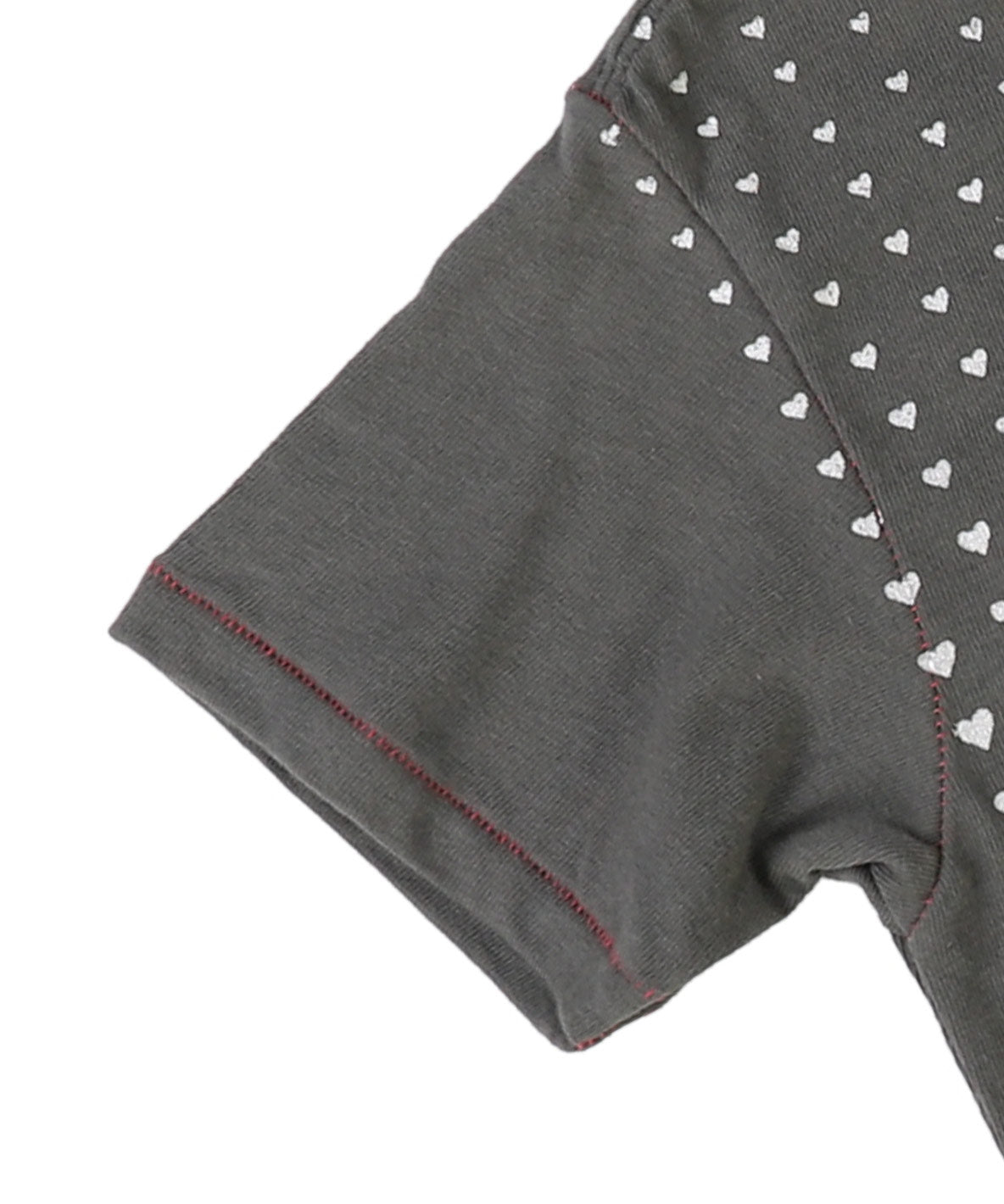 Glitter Heart Tee(LADIES)