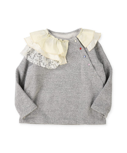 Vintage Fleece Assymetry Sweatshirt