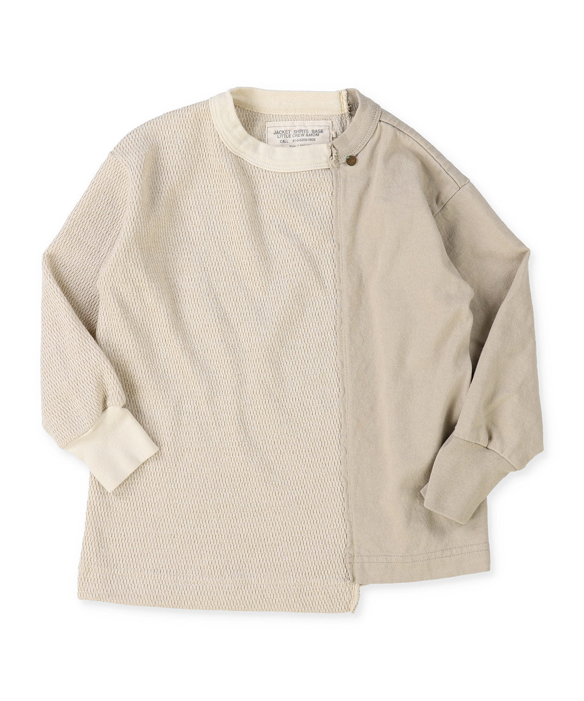 Glitter Waffle Remake Long Sleeve Tee