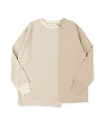 Glitter Waffle Remake Long Sleeve Tee(LADIES)