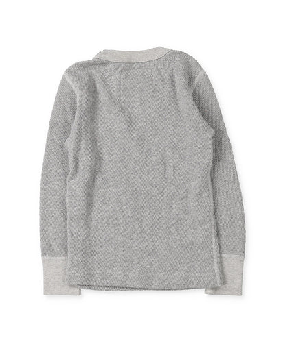 Glitter Waffle Long Sleeve Tee