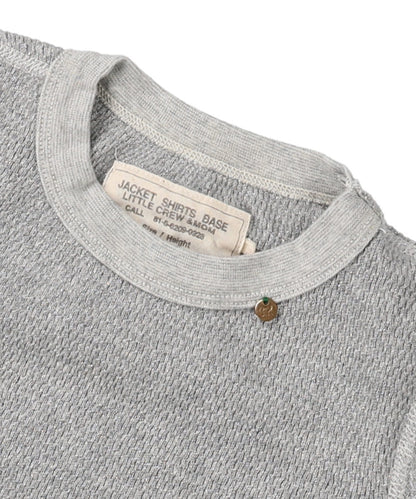 Glitter Waffle Long Sleeve Tee