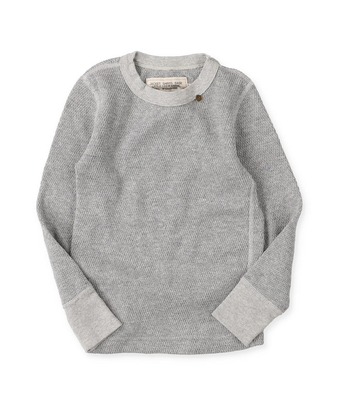 Glitter Waffle Long Sleeve Tee