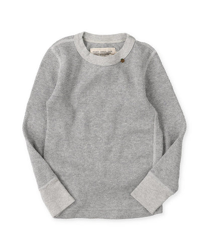 Glitter Waffle Long Sleeve Tee