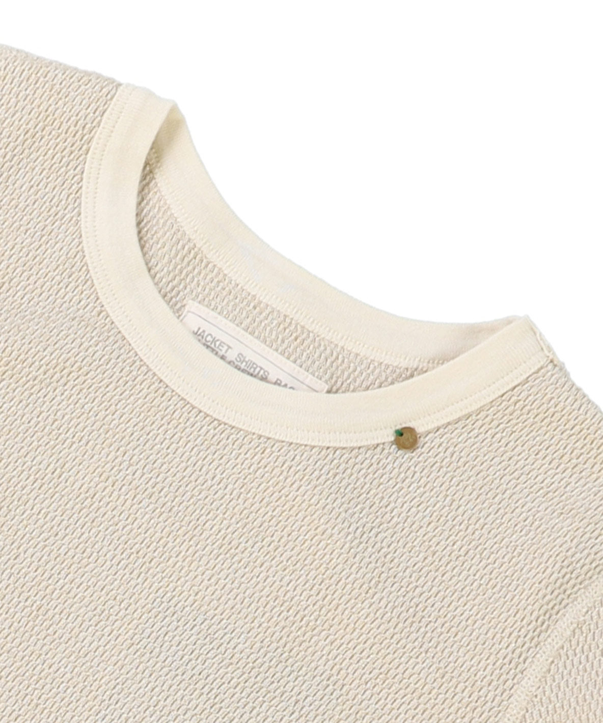 Glitter Waffle Long Sleeve Tee(LADIES)