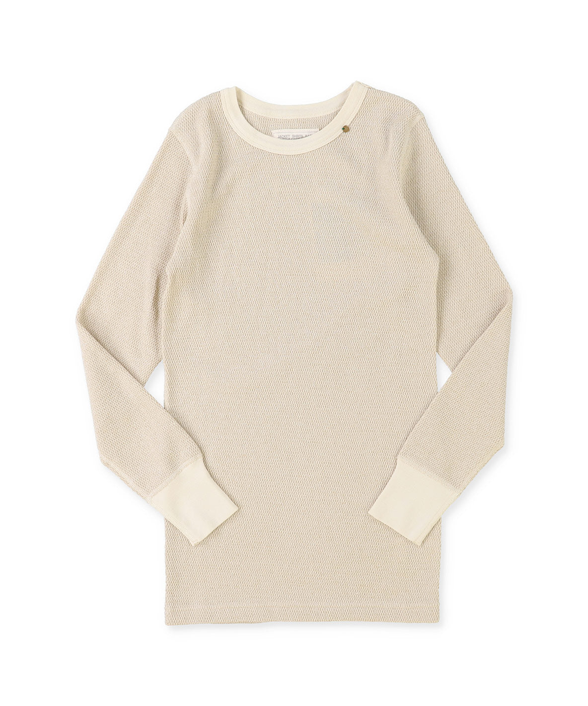 Glitter Waffle Long Sleeve Tee(LADIES)