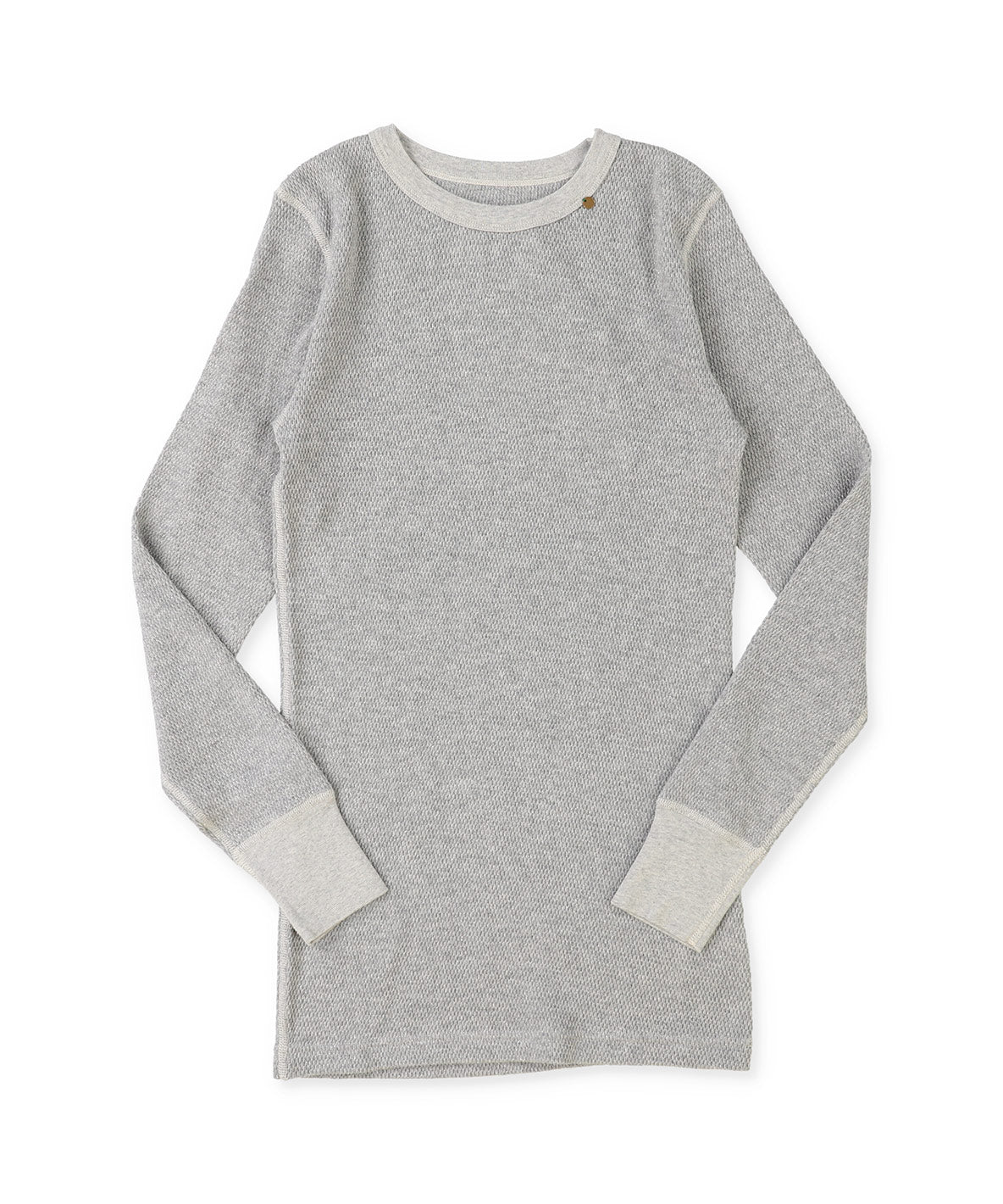 Glitter Waffle Long Sleeve Tee(LADIES)