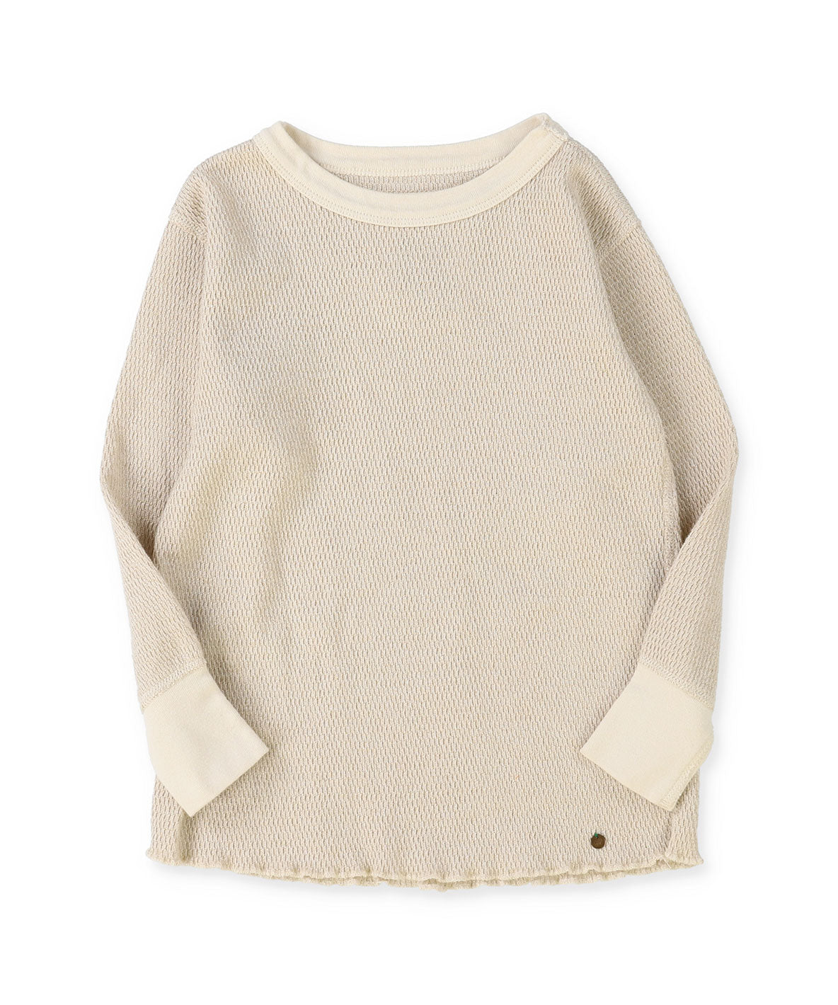 Glitter Waffle Loose Tee