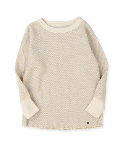 Glitter Waffle Loose Tee