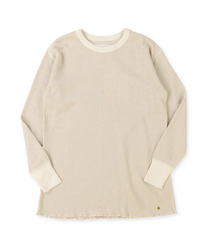 Glitter Waffle Loose Tee(LADIES)