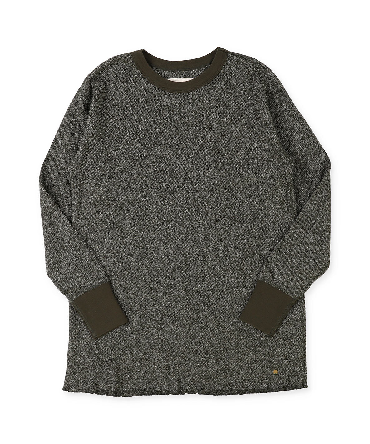 Glitter Waffle Loose Tee(LADIES)