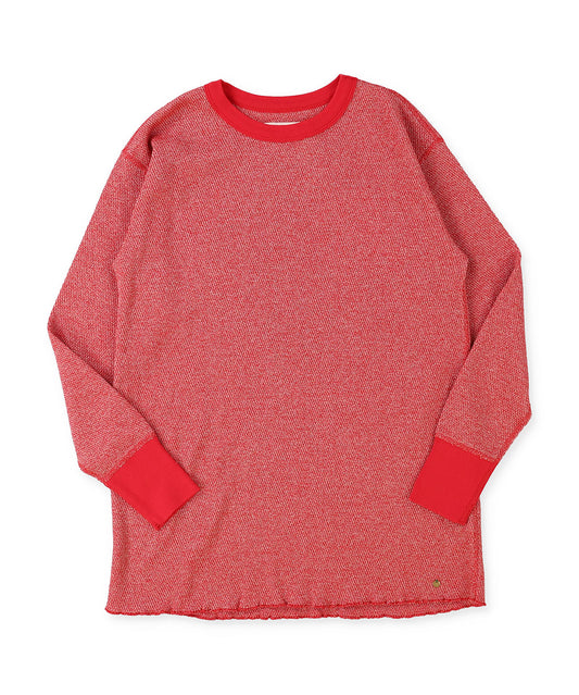 Glitter Waffle Loose Tee(LADIES)