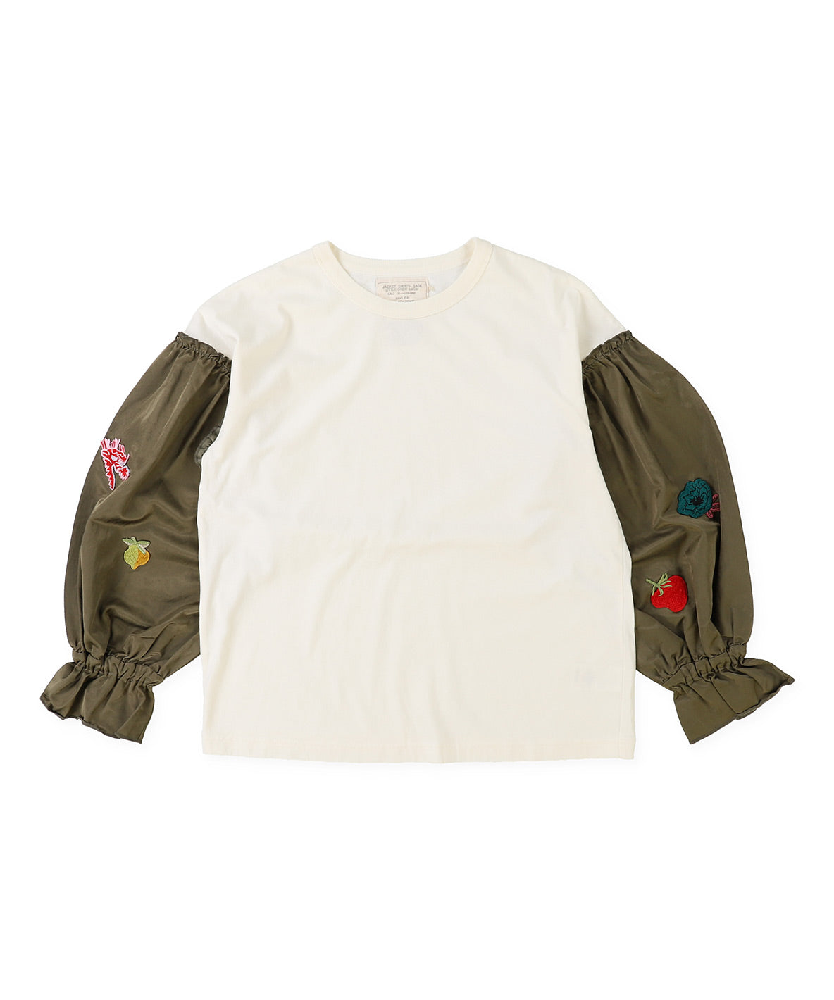 Puffed-sleeve Tee(LADIES)