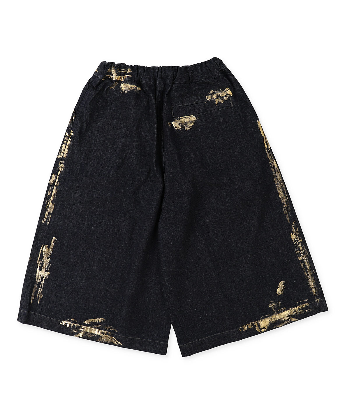 Shiny Denim Jorts(LADIES)