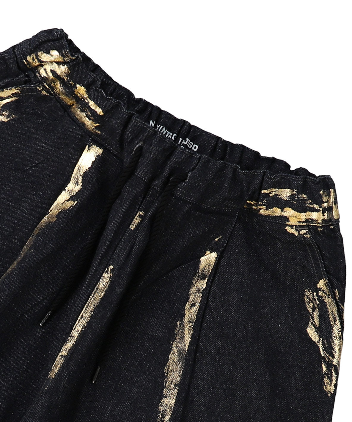 Shiny Denim Jorts(LADIES)