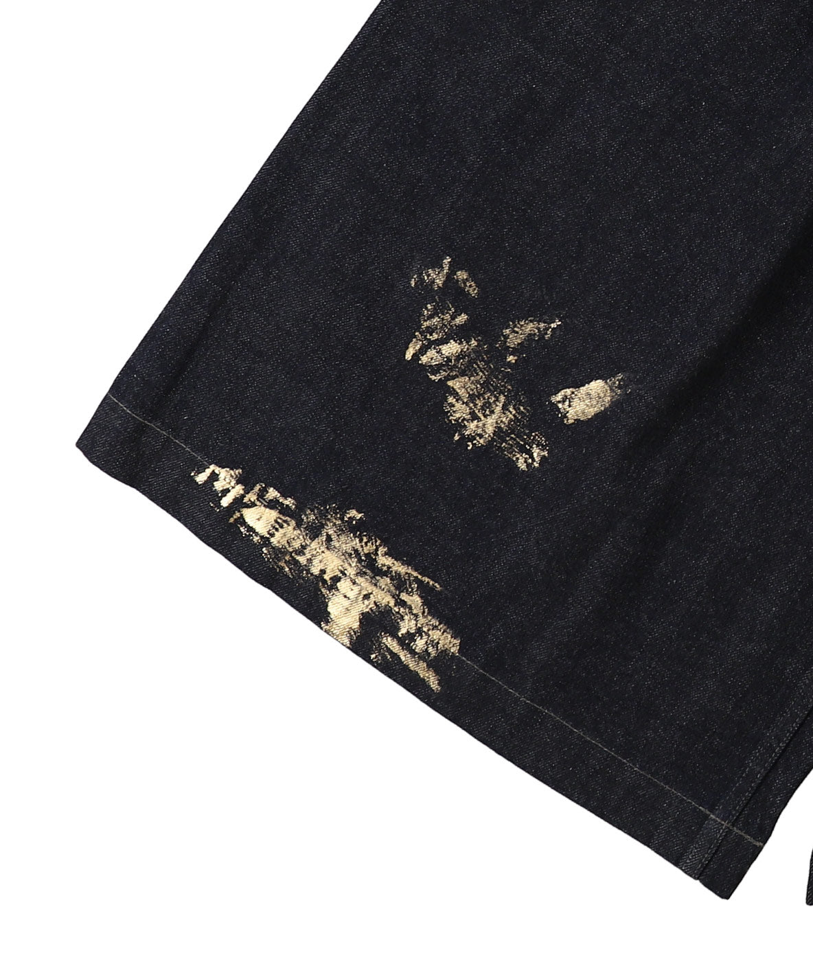 Shiny Denim Jorts(LADIES)