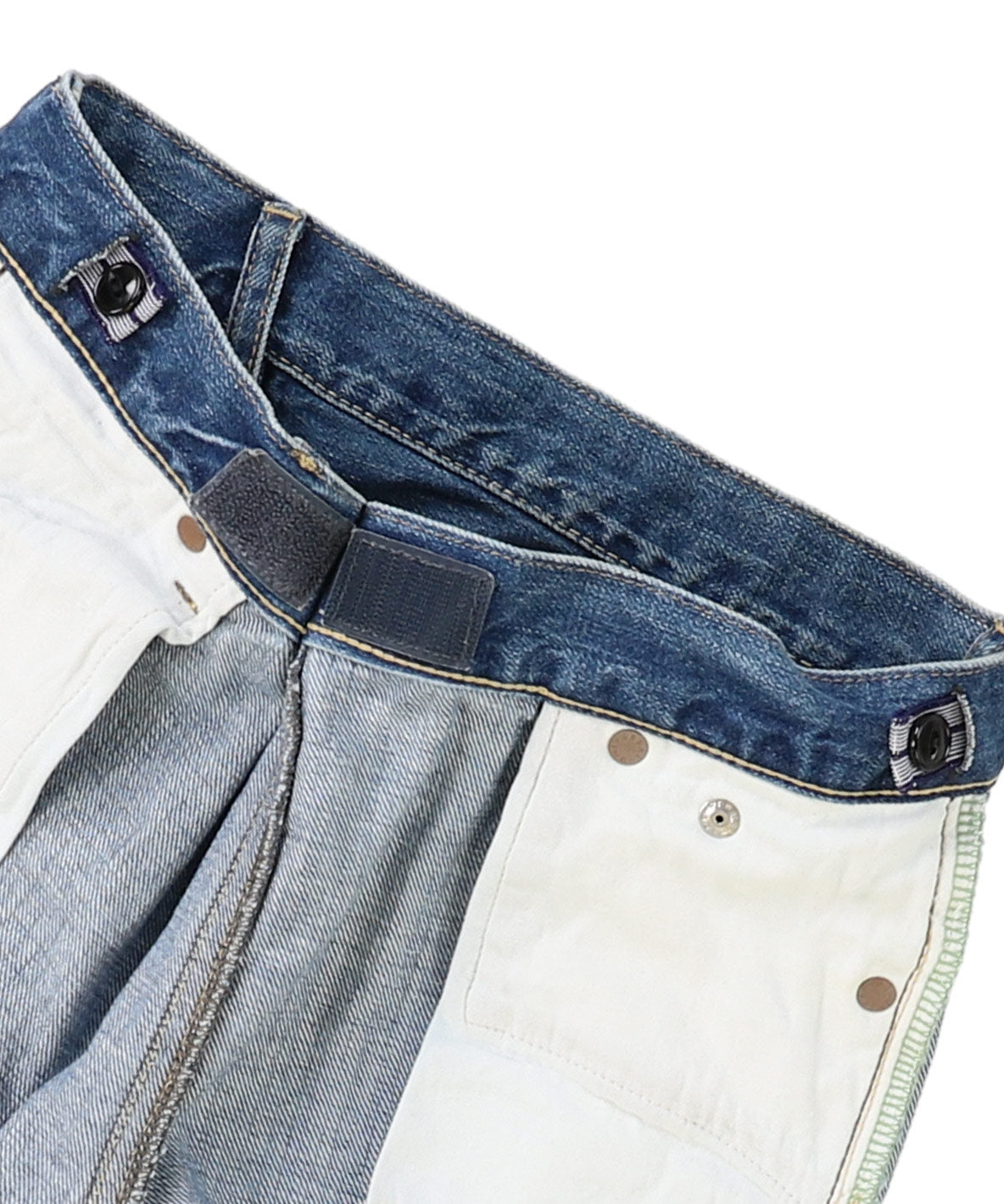 Denim Deformed Pants