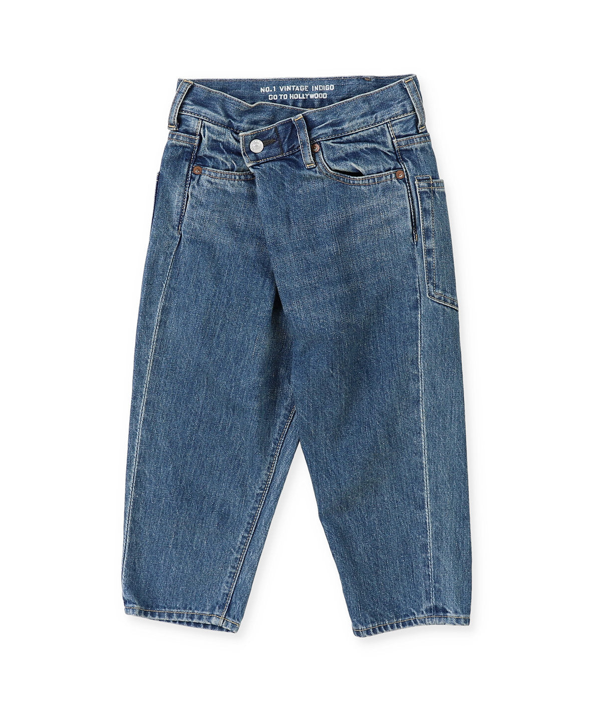 Denim Deformed Pants