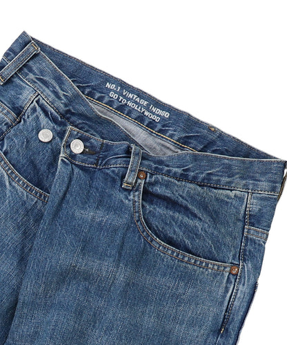 Denim Deformed Pants(LADIES)