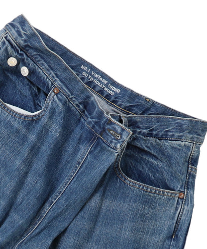 Denim Deformed Pants(LADIES)