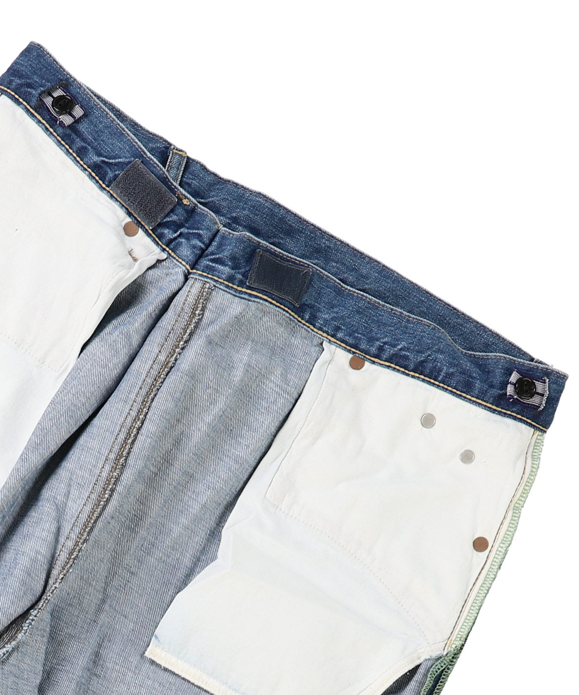 Denim Deformed Pants(LADIES)