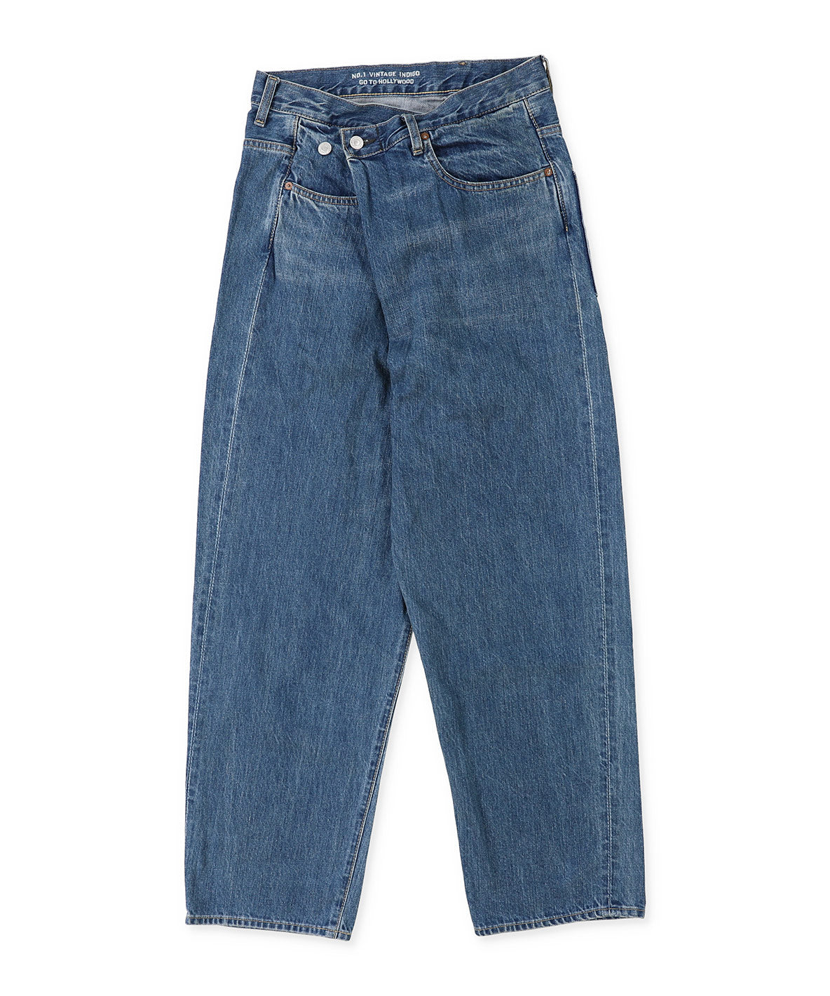 Denim Deformed Pants(LADIES)