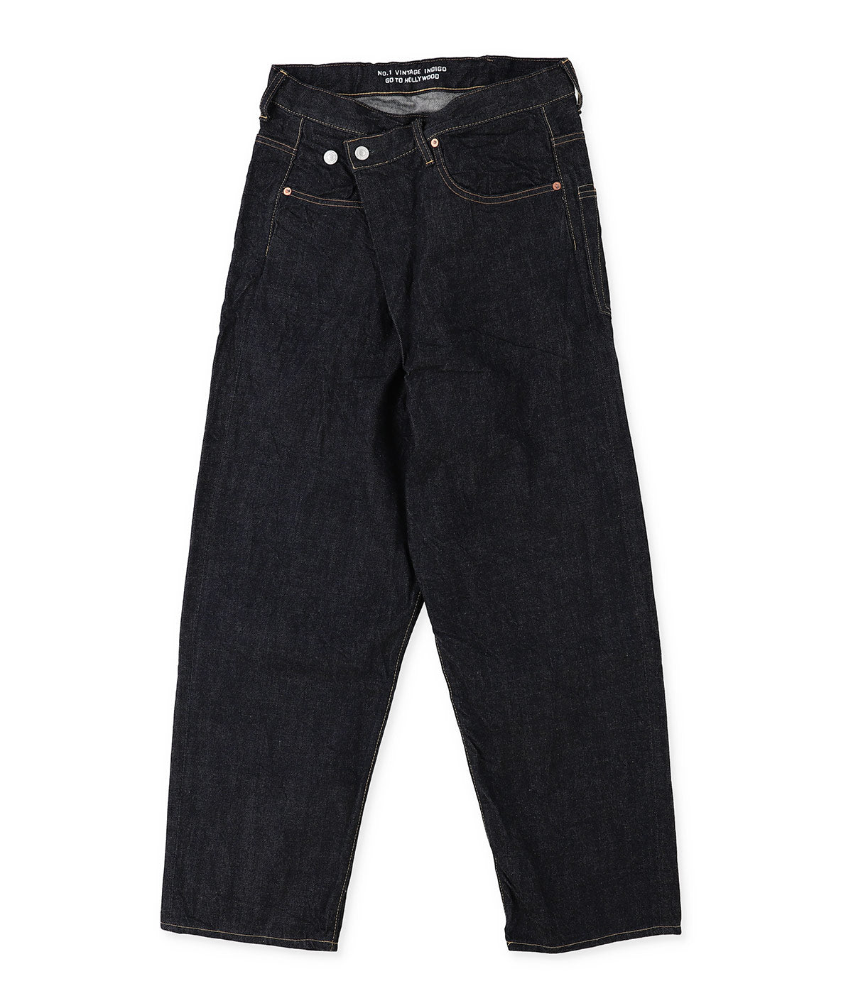 Denim Deformed Pants(LADIES)