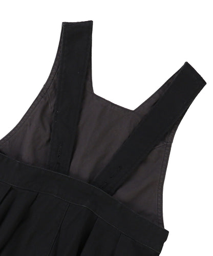 Military Back Satin Apron Pants