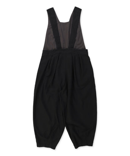 Military Back Satin Apron Pants(LADIES)