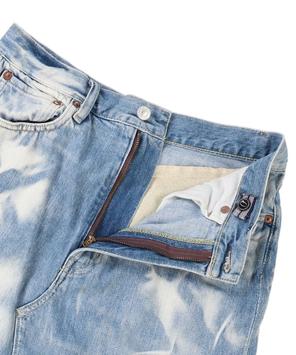 Denim Shiny Lacy Skirt(LADIES)