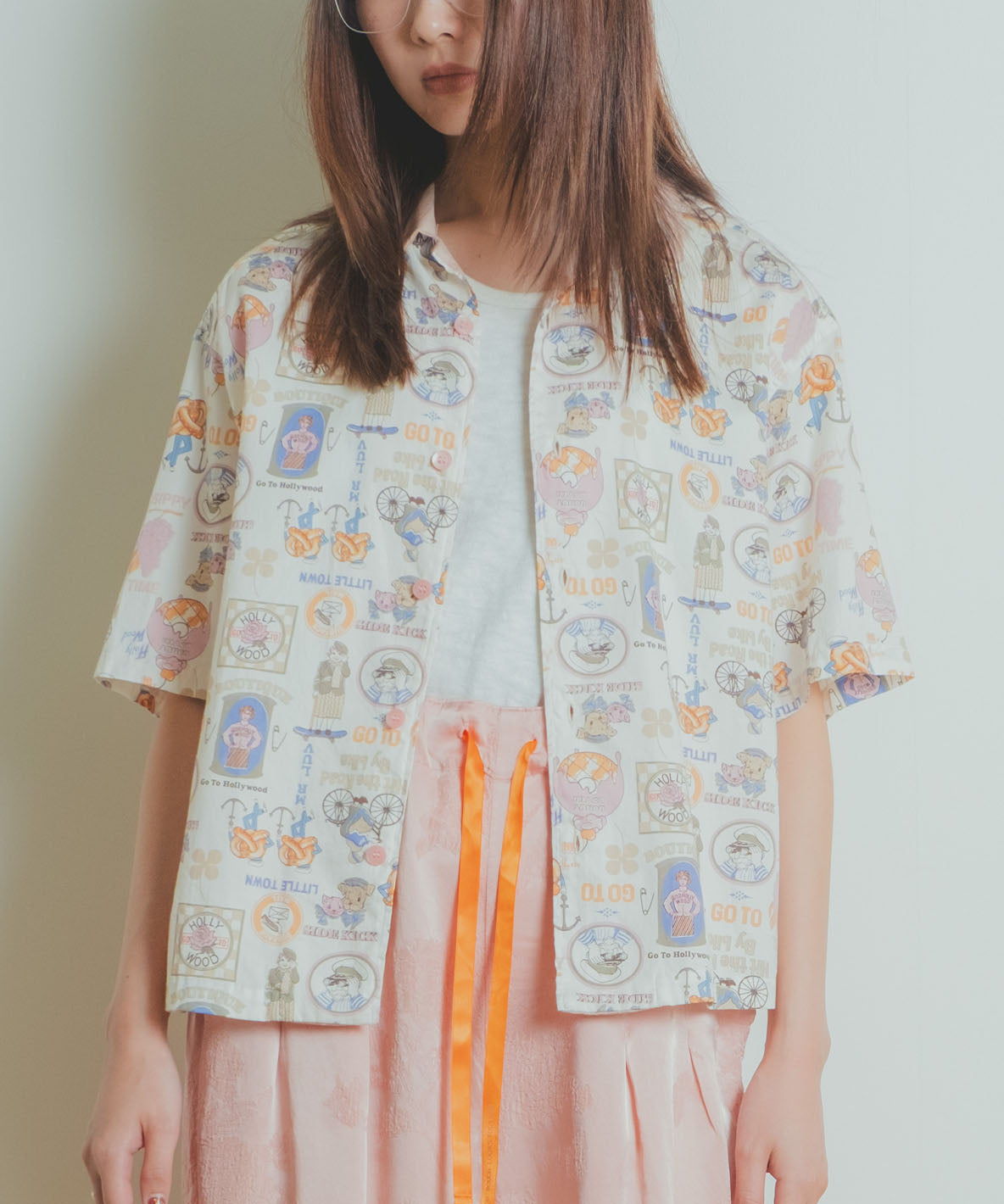 Satin Shirt(LADIES)